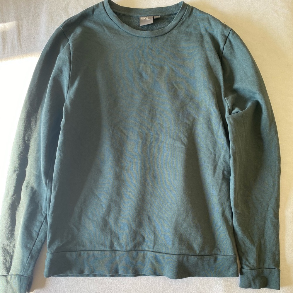 Green asos sweatshirt (men)